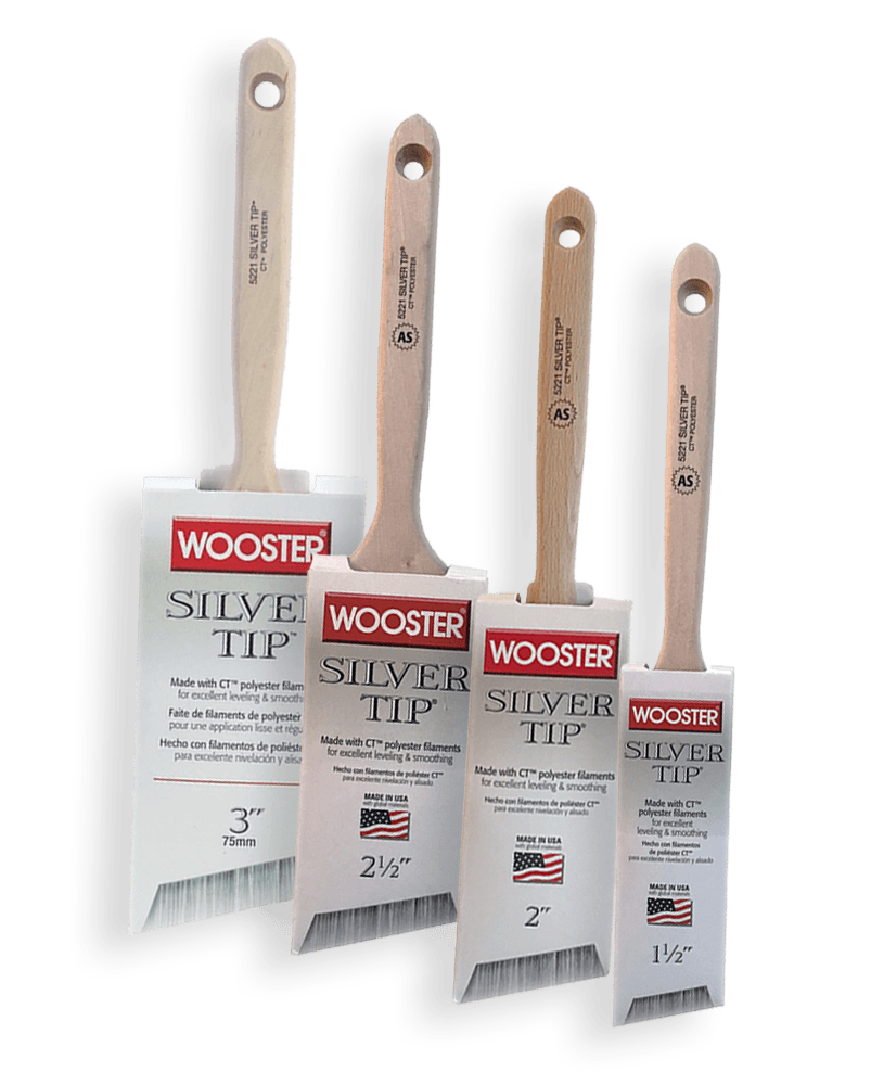 Wooster Brush 3in. Silver Tip Varnish Brush 5222-3